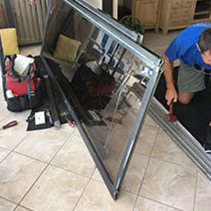 sliding glass door frame repair Good Hope